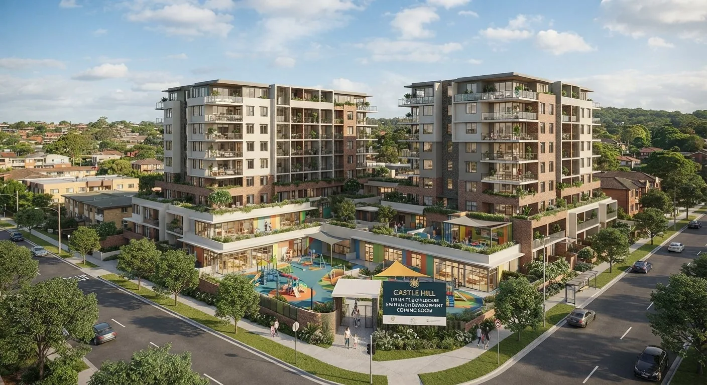 Castle Hill – 120 Units & Childcare
